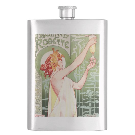 Absinthe Robette Heupfles (Voorkant)