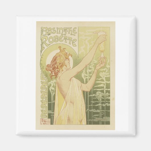 Absinthe Robette Magneet (Voorkant)