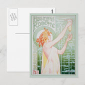 Absinthe Robette (Mint) Briefkaart (Voorkant / Achterkant)