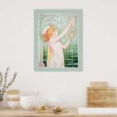 Absinthe Robette (Mint) Poster (Keuken)