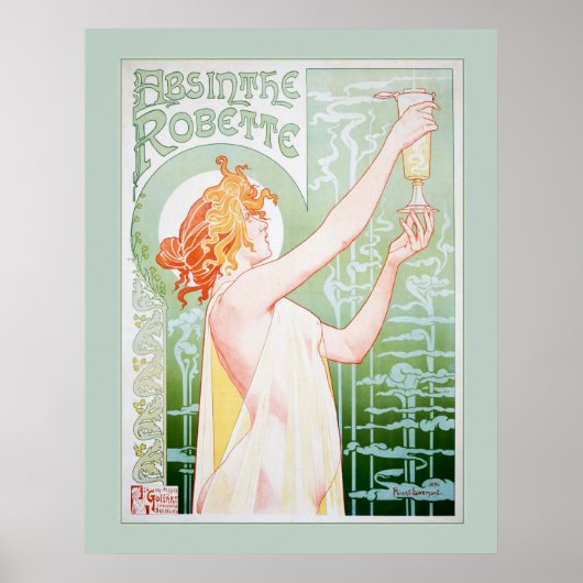 Absinthe Robette (Mint) Poster (Voorkant)