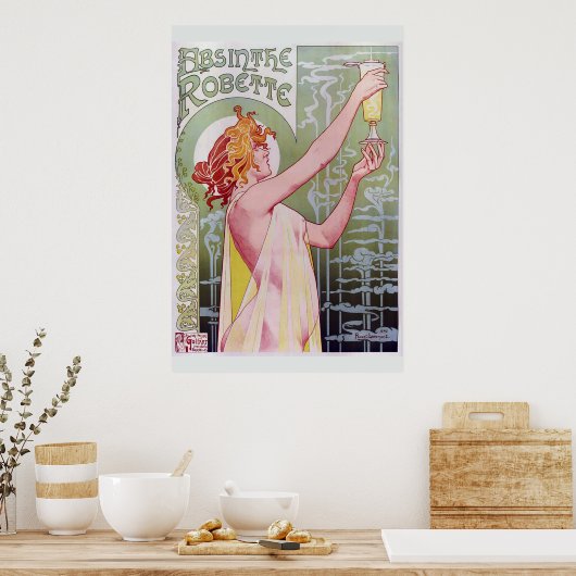 Absinthe Robette Poster (Keuken)