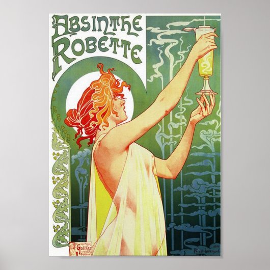 Absinthe Robette Poster (Voorkant)