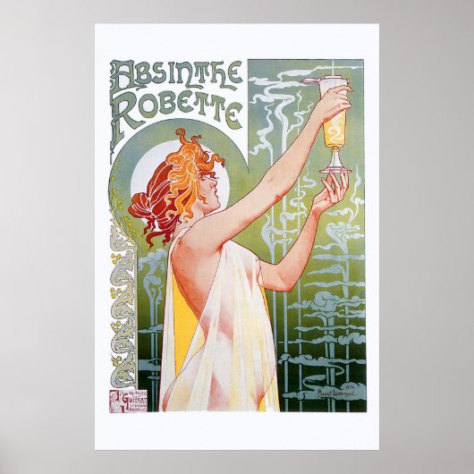 Absinthe Robette Poster (Voorkant)
