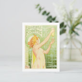 Absinthe Robette, Privat-Livemont Fine Art Briefkaart (Staand voorkant)