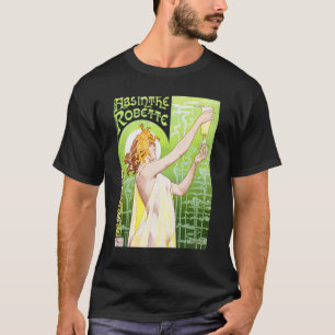 Absinthe Robette Sierkussen Beverage Coaster T-shirt