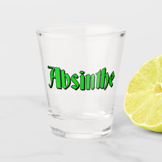 Absinthe Shot glass Shot Glas (Voorkant)