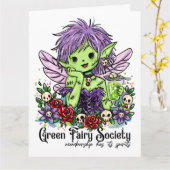 Absinthe Society Fee Kaart (Gele Bloem)