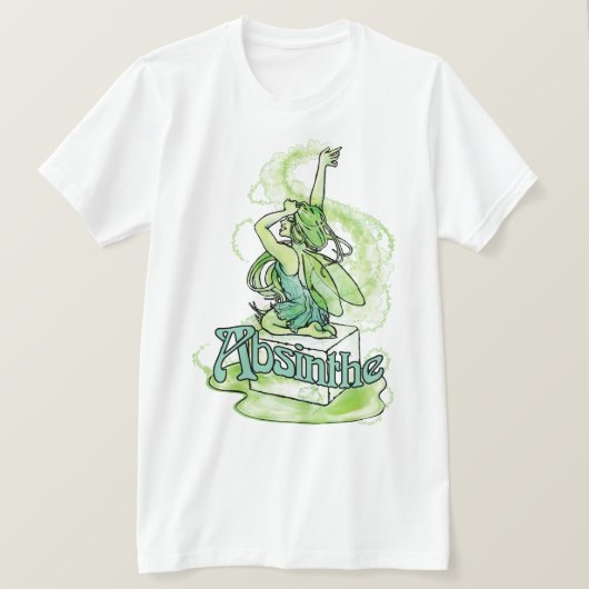 Absinthe Sugar Cube Fairy T-shirt (Design voorkant)