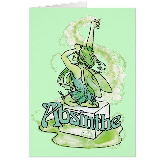 Absinthe Suikerklontje Fee (Voorkant)