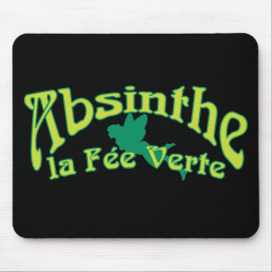 Absinthe Text La Fee Verte Muismat