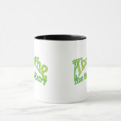 Absinthe Text The Green Fairy Mok (Midden)