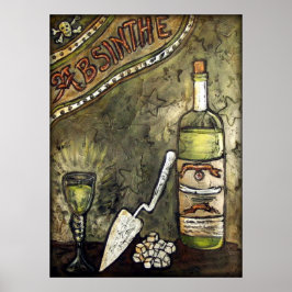 Absinthe ~ The Green Fairy Poster