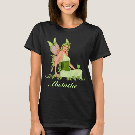 Absinthe - The Green Fairy T-shirt (Voorkant)