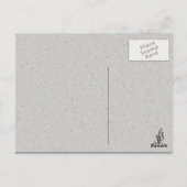 Absinthe Tulips Mandala Briefkaart (Achterkant)