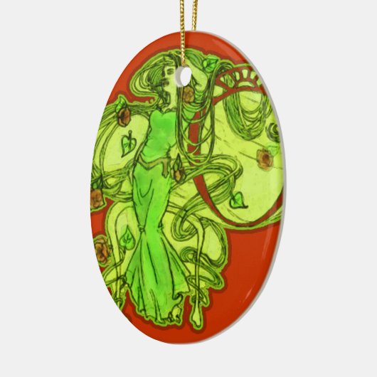 Absinthe van Ophelia Keramisch Ornament (Links)