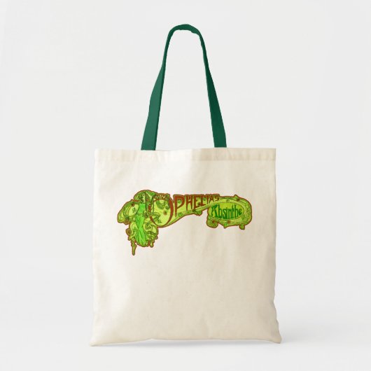 Absinthe van Ophelia Tote Bag (Voorkant)