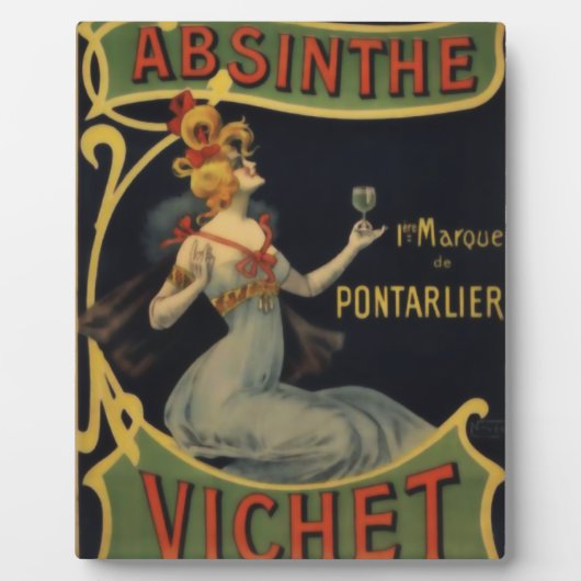 Absinthe Vichet Fotoplaat (Voorkant)