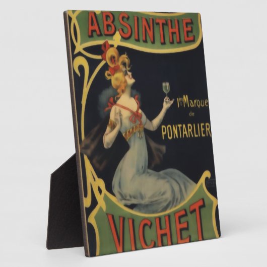Absinthe Vichet Fotoplaat (Zijkant)