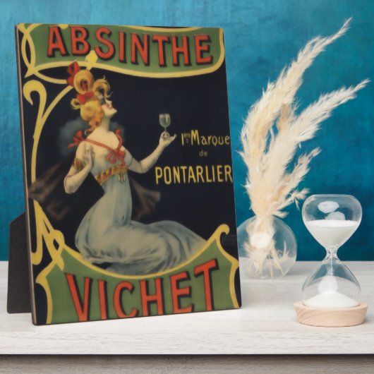 Absinthe Vichet Fotoplaat (Zijkant)