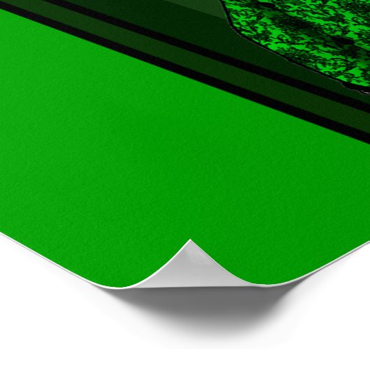 absinthe Victoriaans green fee poster (Hoek)