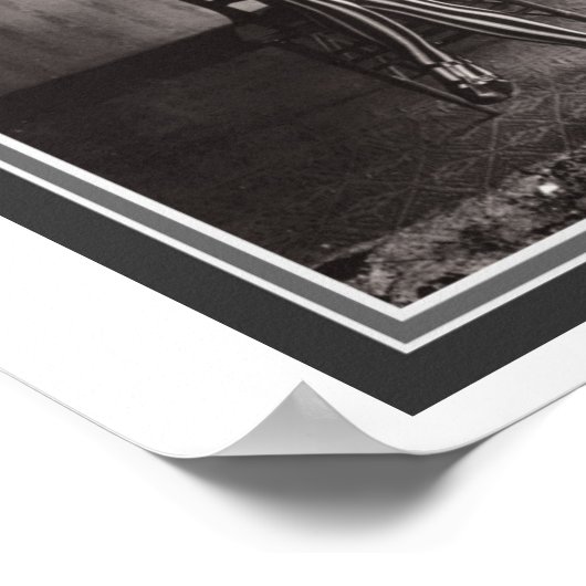 "Absinthe while she Waits" 12 x 12 Poster (Hoek)