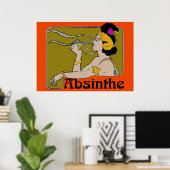 Absinthe Woman Poster (Thuiskantoor)