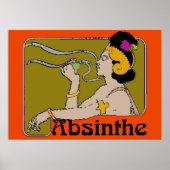 Absinthe Woman Poster (Voorkant)