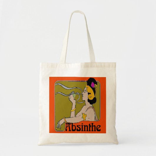 Absinthe Woman Tote Bag (Voorkant)