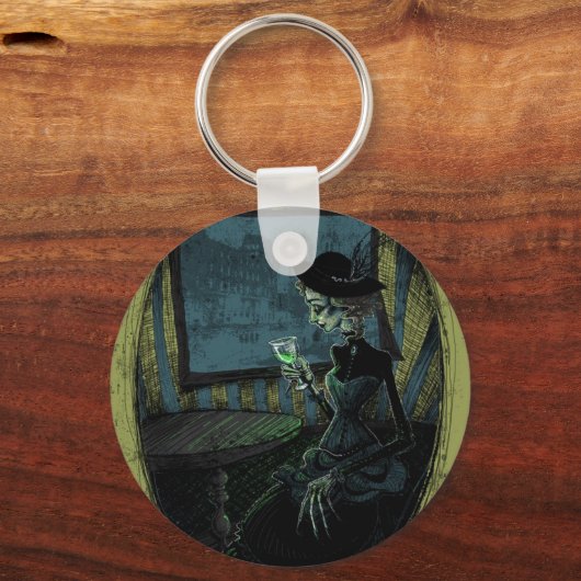 Absinthisme Sleutelhanger (Voorkant)