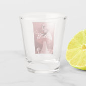 Absolem op paddenstoel shot glas (Achterkant)