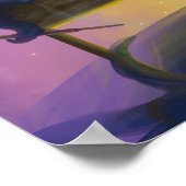 Absolem the blue Catapillar Poster (Hoek)