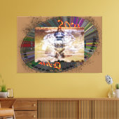 Absolut Vodka Canvas Afdruk (Insitu (Woonkamer))