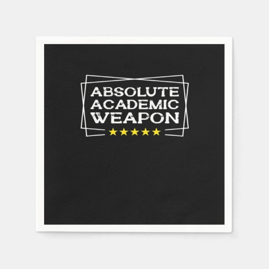 Absolute Academic Weapon Classic Chill Servet (Voorkant)