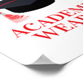 Absolute Academic Weapon Inspirerend Quote, ACAD Poster (Hoek)