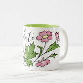 Absolute Beauty Two-Tone Coffee-Mok Tweekleurige Koffiemok (Voorkant rechts)