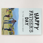 Absolute Best Happy Vaderdag Foto Legpuzzel (Horizontaal)