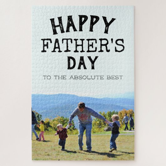 Absolute Best Happy Vaderdag Foto Legpuzzel (Verticaal)