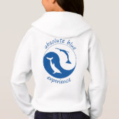 Absolute Blue hoodie (Achterkant)
