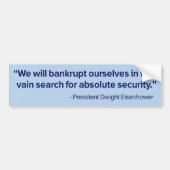 Absolute Bumpersticker voor beveiligingspunten (Voorkant)