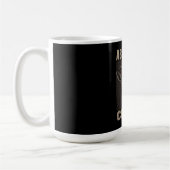 Absolute Chaos Schreeuwende Geit Grappig Retro Des Koffiemok (Links)