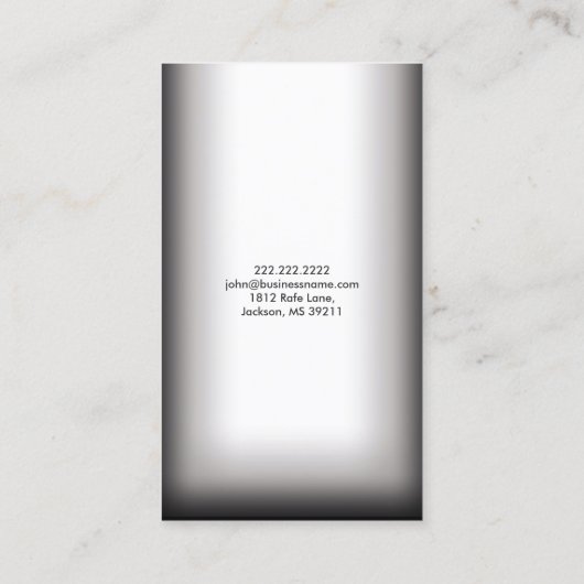 Absolute fleswijn/bar Visitekaartje (Achterkant)