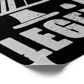 Absolute Legend Funny Video Game Player Citaat Pc  Poster (Hoek)