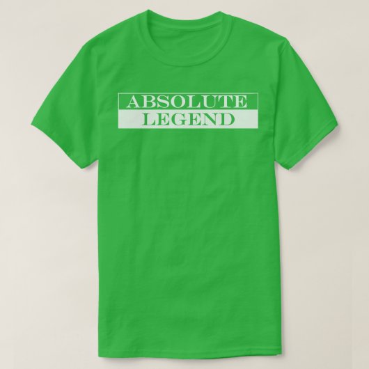 absolute legenda t-shirt (Design voorkant)