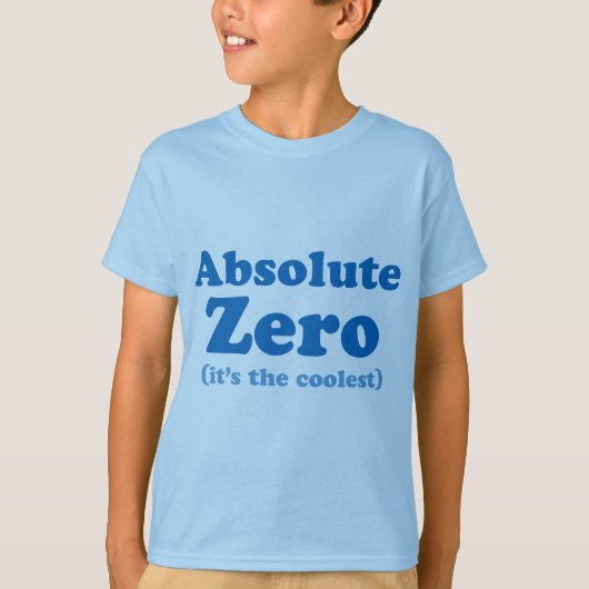Absolute nul t-shirt (Voorkant)