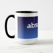 absolute nulringer mok - 15 oz. - ontwerp #2 (Links)