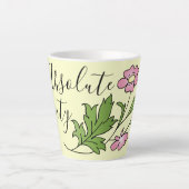 Absolute schoonheid latte mok (Voorkant)