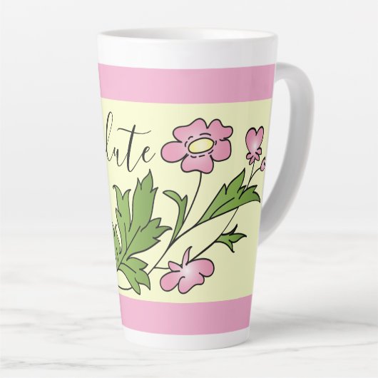 Absolute Schoonheid Latte Mok (Rechterhoek)