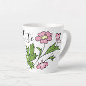 Absolute schoonheid latte mok (Rechterhoek)