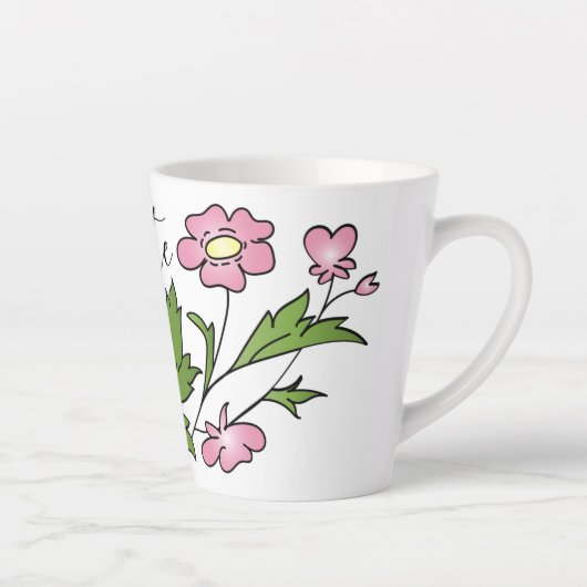 Absolute schoonheid latte mok (Rechts)